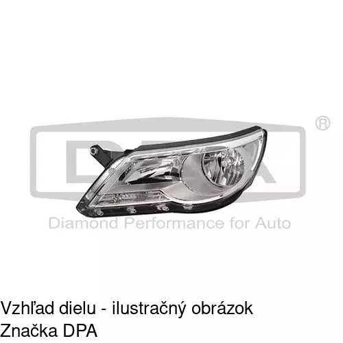 Hlavný reflektor 9585100E /POLCAR/ - obr. 3