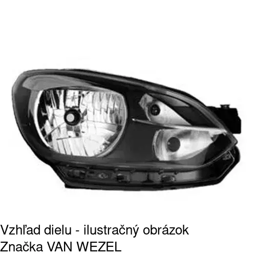 Hlavný reflektor 95A1101E /POLCAR/ - obr. 4