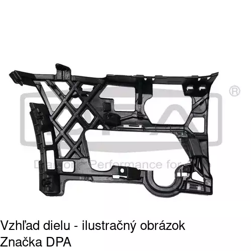 Držiak nárazníka 95C20717 /POLCAR/ - obr. 1