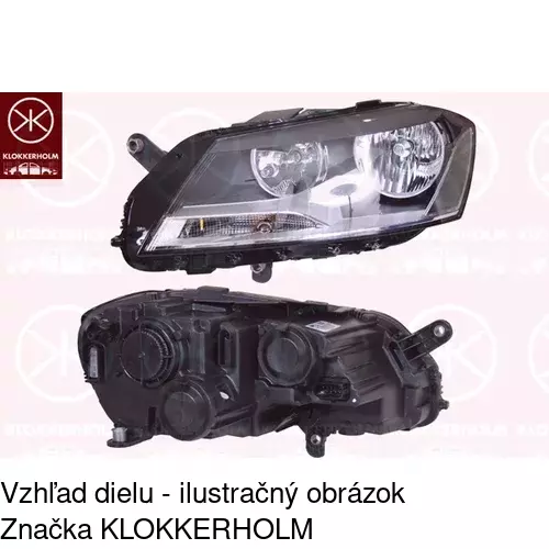 Hlavný reflektor 95D110-E /POLCAR/ - obr. 4
