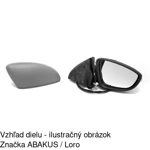 Vonkajšie zrkadlo 95D1526M /POLCAR/ - obr. 1