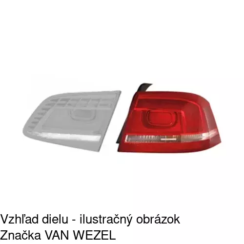 Zadné svetlo 95D188-E /POLCAR/ - obr. 4
