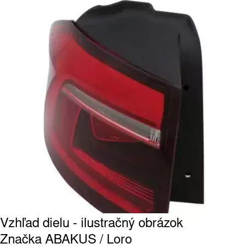 Zadné svetlo 95L1882V /POLCAR/ - obr. 1