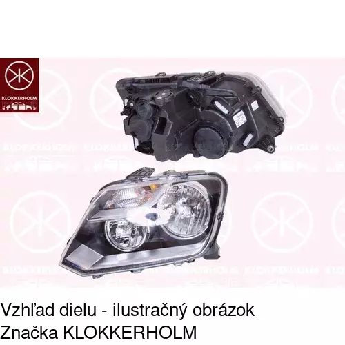 Hlavný reflektor POLCAR 95P109-V
