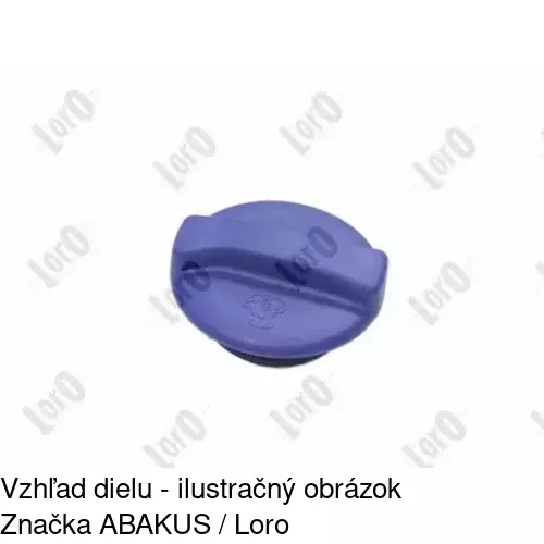 Zátka vody A2532 /POLCAR/ - obr. 5