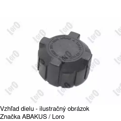 Zátka vody A2545 /POLCAR/ - obr. 2
