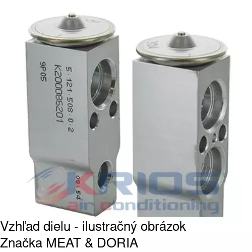 Expanzný ventil POLCAR DVE09003