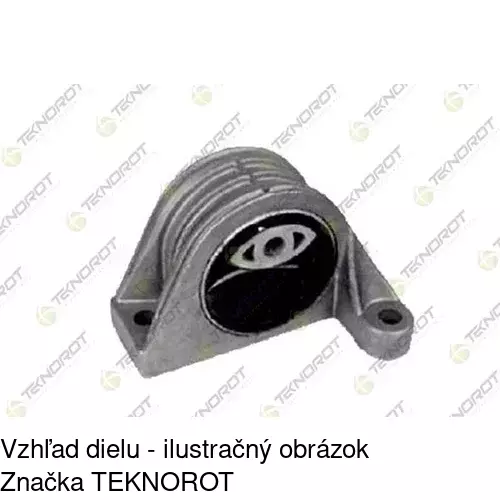 Silentblok motora FI-EM028A /POLCAR/ - obr. 2