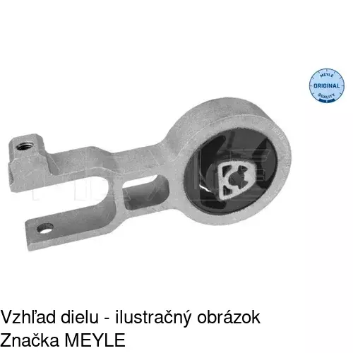 Silentblok motora FI-EM041 /POLCAR/ - obr. 2
