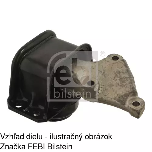 Silentblok motora PE-EM017 /POLCAR/