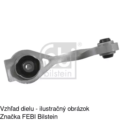 Silentblok motora RE-EM025 /POLCAR/ - obr. 2