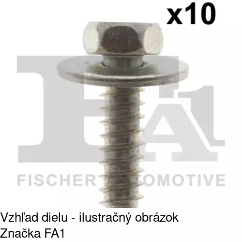 Šroby POLCAR RXC60470