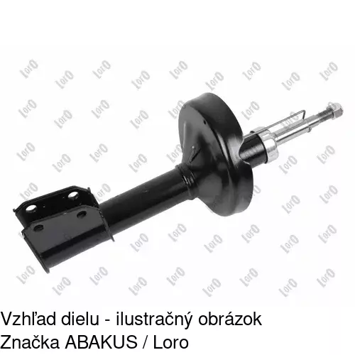 Plynový tlmič S010336G /POLCAR/ - obr. 1