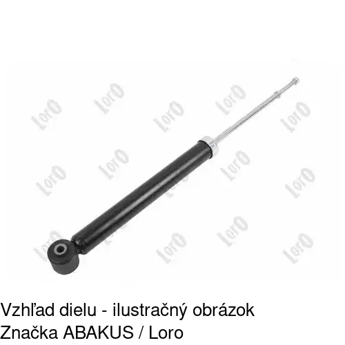 Plynový tlmič S011546G /POLCAR/ - obr. 1