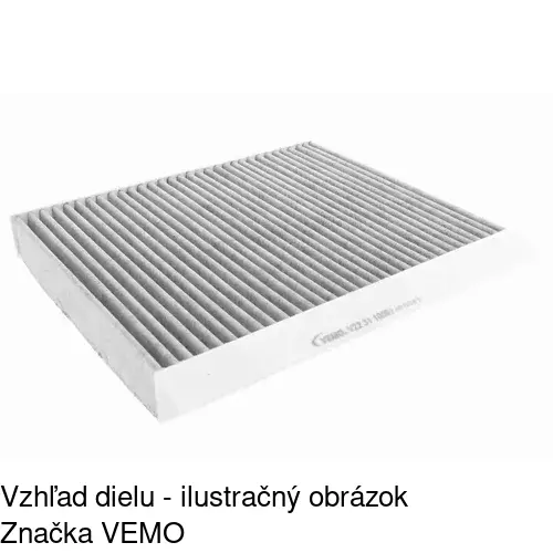 Kabínový filter s uhlíkom S11-1048 /POLCAR/ - obr. 3