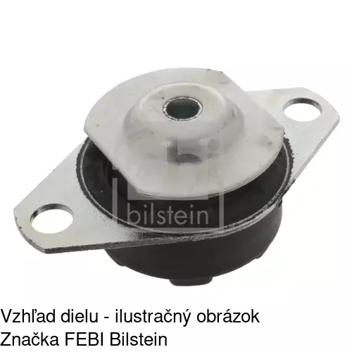 Silentblok motora POLCAR S2230001