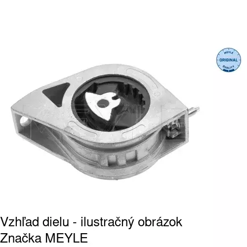 Silentblok motora S2250026 /POLCAR/ - obr. 1