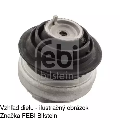 Silentblok motora POLCAR S2250032