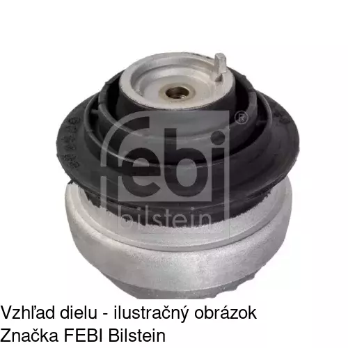 Silentblok motora POLCAR S2250037
