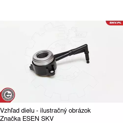 Centrálne ložisko S31-010 /POLCAR/ - obr. 2