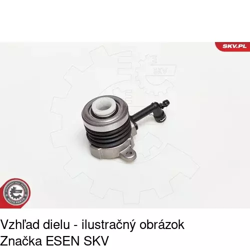 Centrálne ložisko S31-026 /POLCAR/ - obr. 2