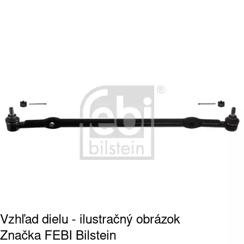 Tyč riadenia POLCAR S6074008