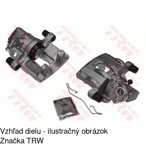 Brzdové dosky S70-1093 /POLCAR/ - obr. 4
