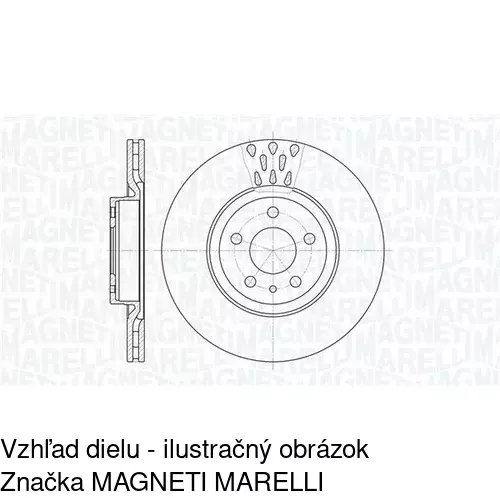 Brzdový kotúč S71-0240 /POLCAR/ - obr. 5