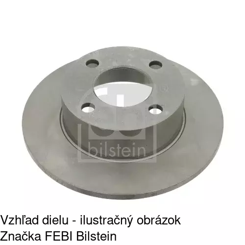 Brzdový kotúč POLCAR S71-1091