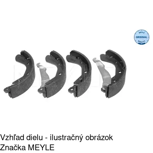 Brzdové čeľuste S72-1037 /POLCAR/ - obr. 4