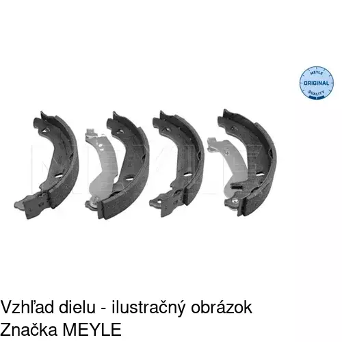 Brzdové čeľuste S72-1043 /POLCAR/ - obr. 4