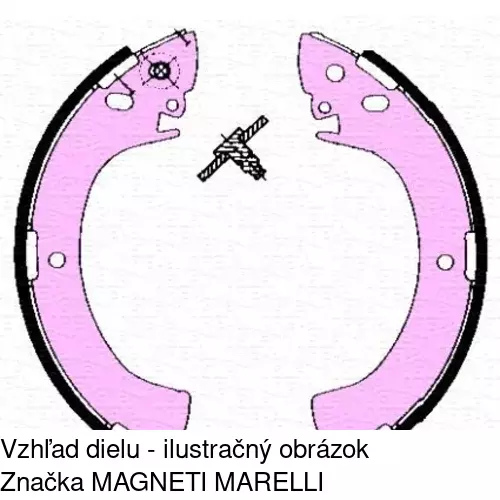 Brzdové čeľuste S72-1081 /POLCAR/ - obr. 3