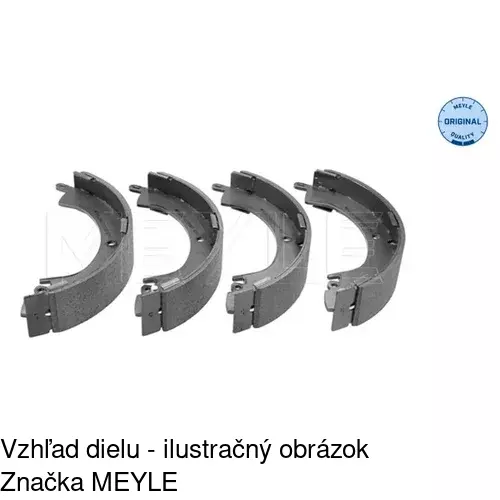 Brzdové čeľuste S72-1081 /POLCAR/ - obr. 4
