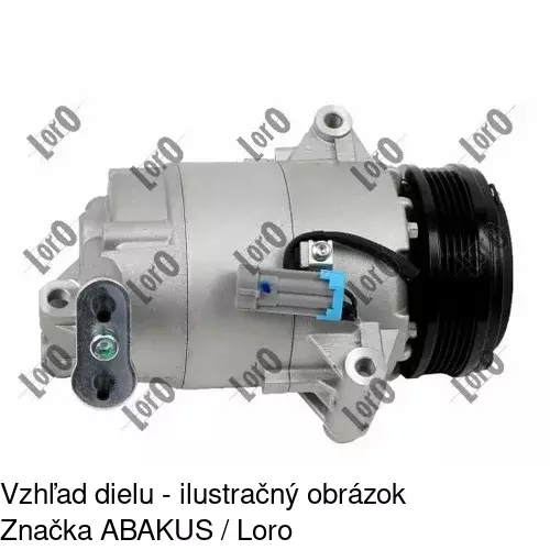 Kompresor AC POLCAR TSP0155449