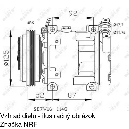 Kompresor AC POLCAR VA699144
