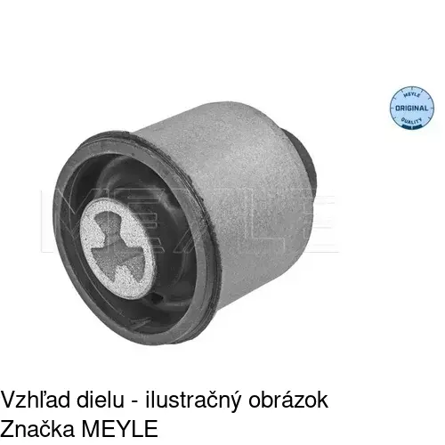 Púzdro nosníka závesu VW-BS043 /POLCAR/ - obr. 4