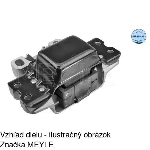 Silentblok prevodovky VW-TM006 /POLCAR/ - obr. 1