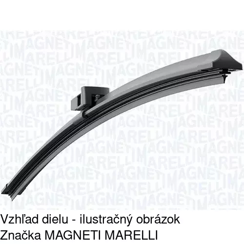 Lišta stieračov Silencio Xtrm – ploché (2 ks) POLCAR W2VM480V