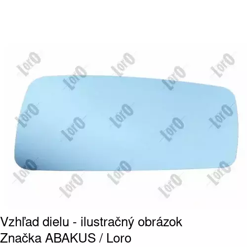 Vonkajšie zrkadlo POLCAR 1307521E