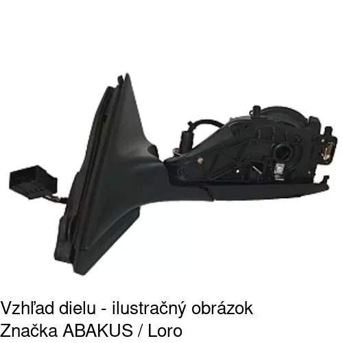 Vonkajšie zrkadlo 1323518M /POLCAR/ - obr. 2