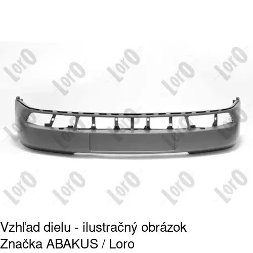 Predný nárazník 132407 /POLCAR/ - obr. 1