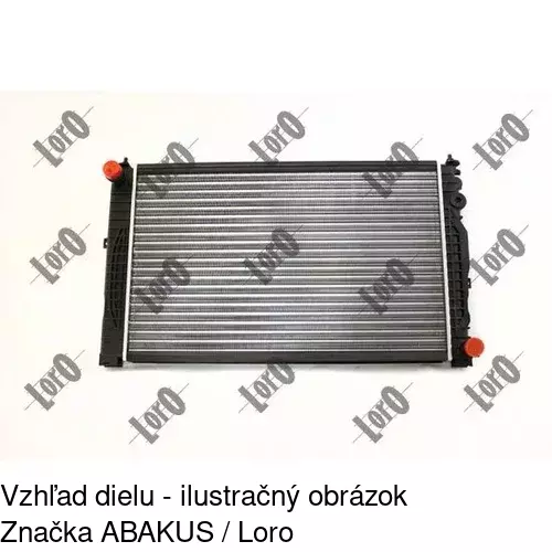 Chladiče vody 132408A7 /POLCAR/ - obr. 4