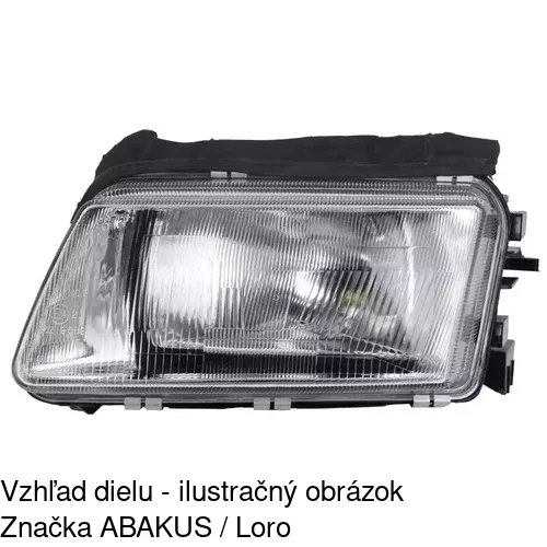 Hlavný reflektor 1324092E /POLCAR/ - obr. 2