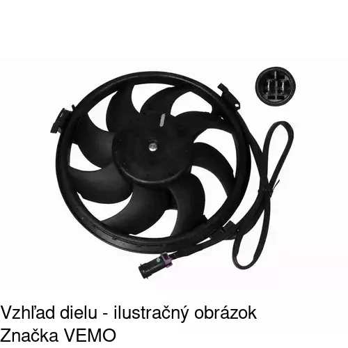 Ventilátory chladičov 132423W4-Q /POLCAR/ - obr. 3