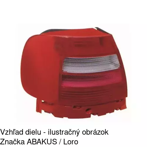 Zadné svetlo 1324873E /POLCAR/ - obr. 1