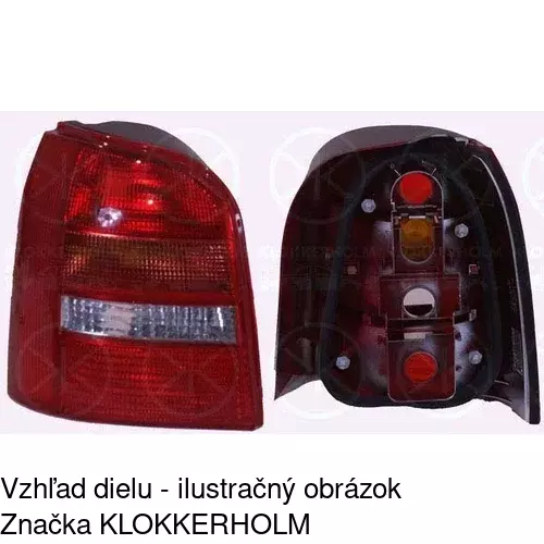 Zadné svetlo 1325883E /POLCAR/ - obr. 2