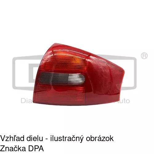 Zadné svetlo POLCAR 132788-H