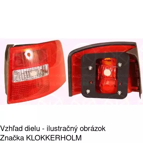 Zadné svetlo 1327883U /POLCAR/ - obr. 3