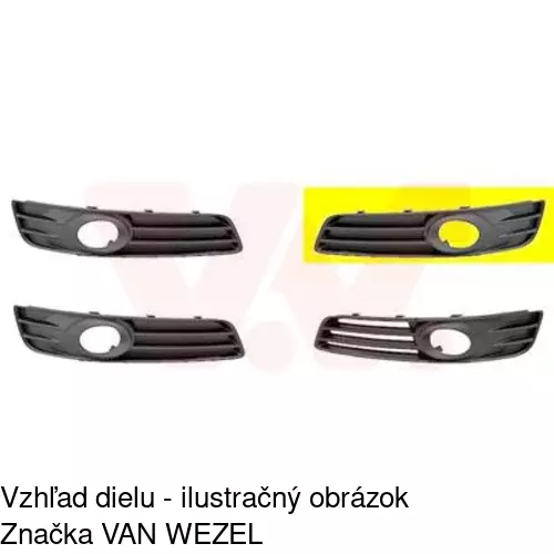 Kryt v nárazníku 133227-5 /POLCAR/ - obr. 2