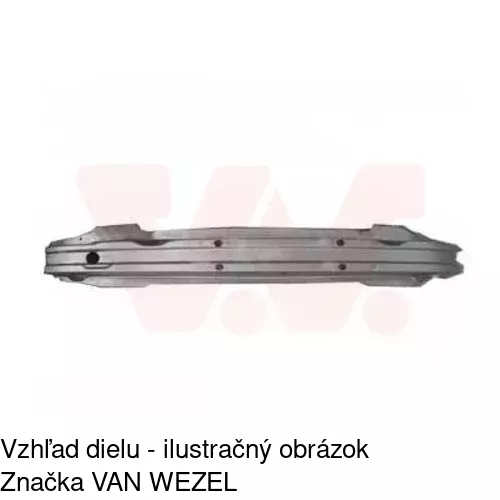 Výstuha nárazníka 1334073Q /POLCAR/ - obr. 1